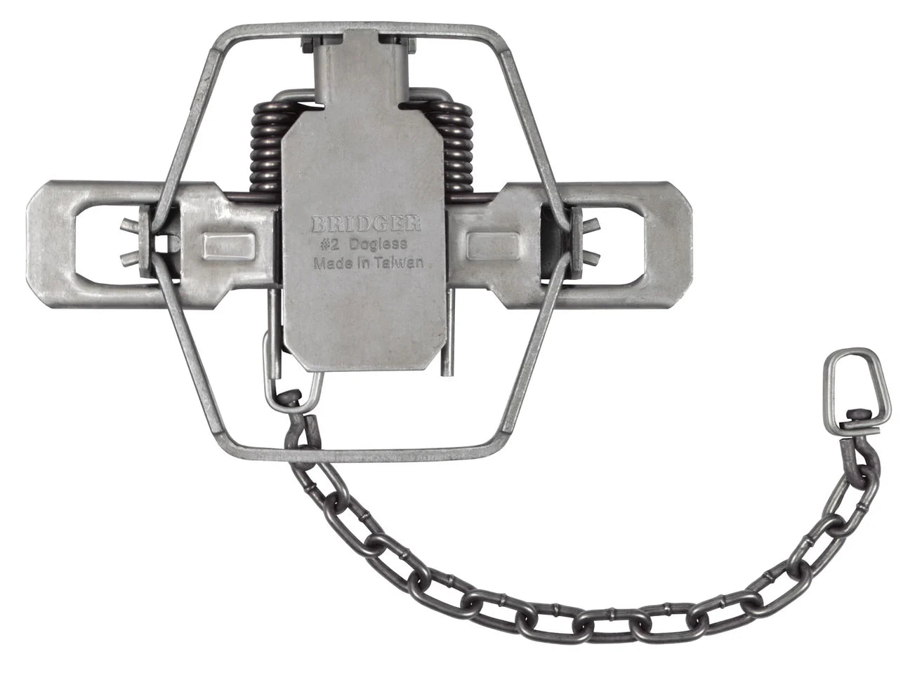Bridger #2 Dogless Two Coil Offset Trap